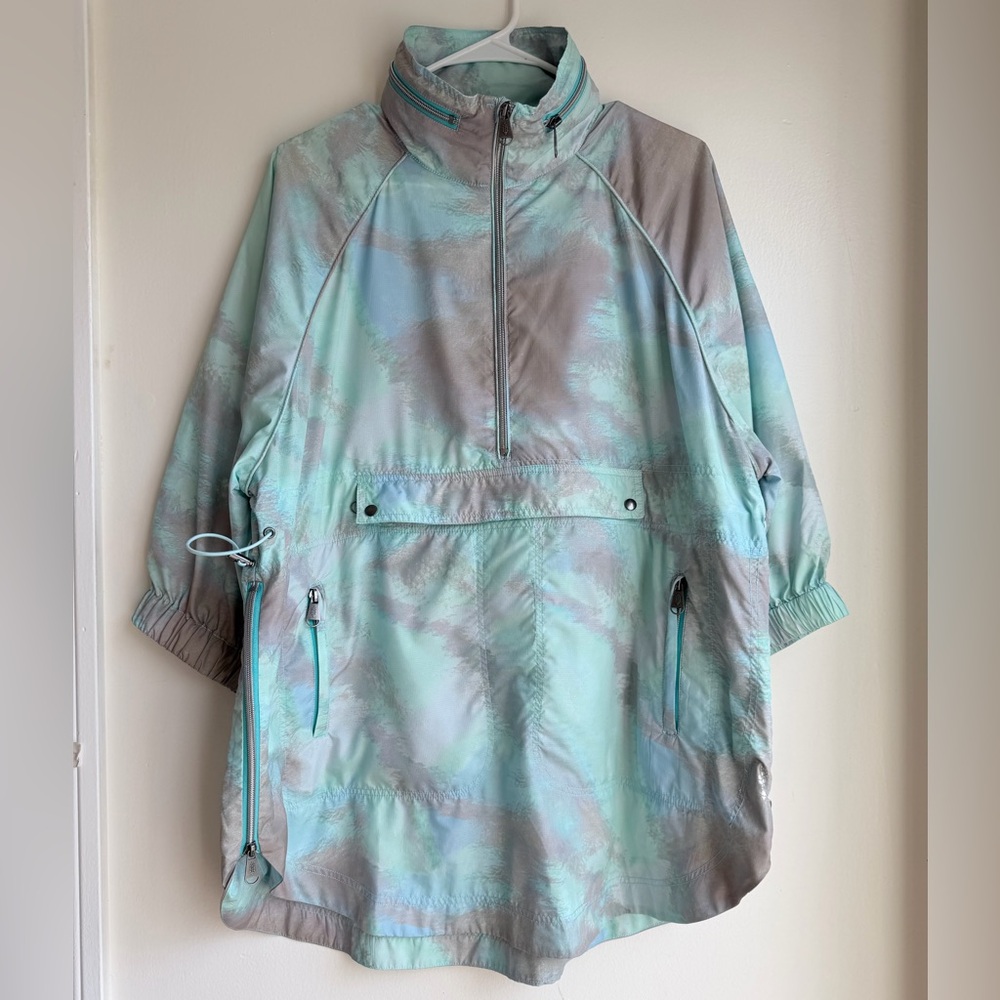 Free People Movement To Dye For Packable Jacket Sea Mist Oversized Size S